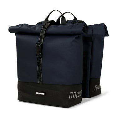 Urbanproof tas urban proof gerecycled dubbel rolltop blauw | 38l