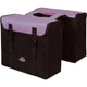 Greenlands dubbel tas 34l zwart lila