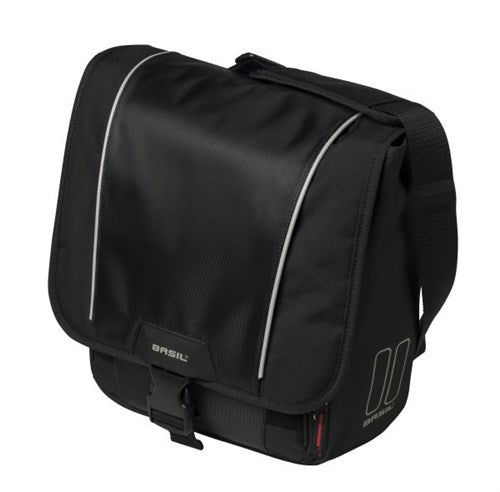 Basil Sport Design Commuter Bag - Fietsrugtas Zwart 18L