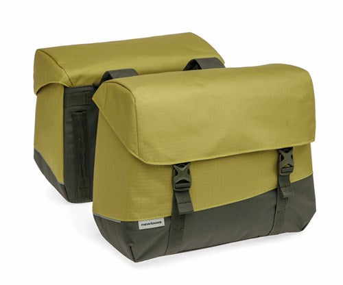 Afbeelding laden in galerijviewer, Burgers - new looxs tas new looxs joli dubbel | oslo | olijfgroen geel | 37l
