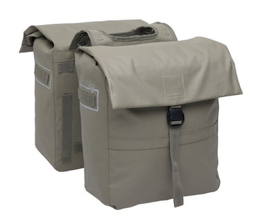 Newlooxs tas new looxs leeds dubbel | taupe | 38l