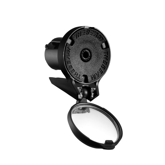 Afbeelding laden in galerijviewer, The beam drop bar rearview mirror corky - black
