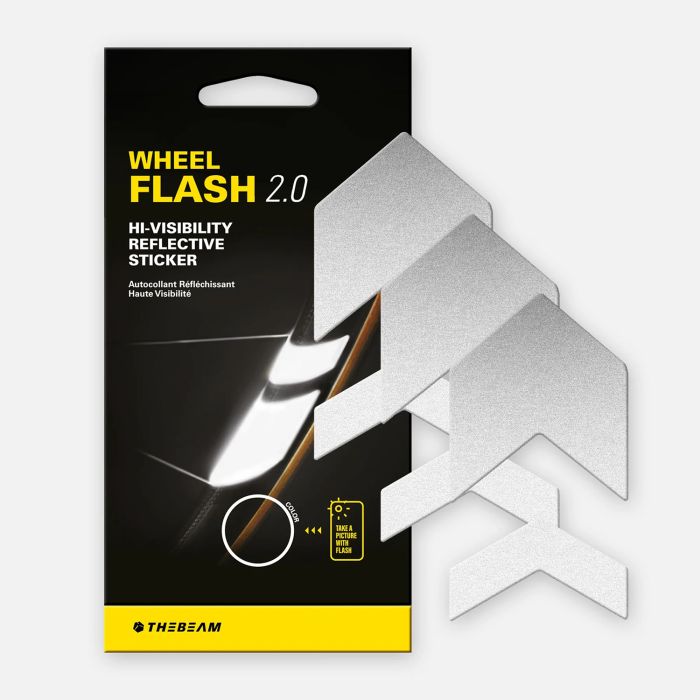 Load image into Gallery viewer, The beam wheel reflectors flash 2.0 - black rainbow
