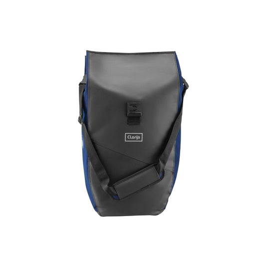 Clarijs fietstas solobag 24l zwart-blauw