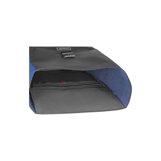 Clarijs fietstas solobag 24l zwart-blauw