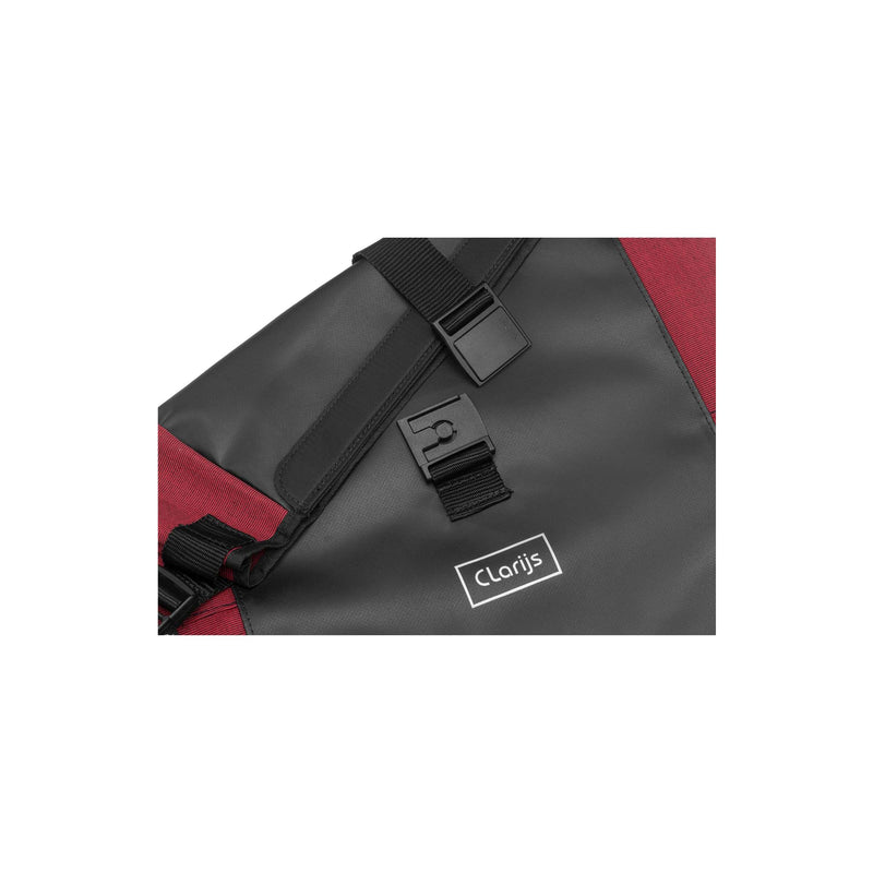 Load image into Gallery viewer, Clarijs fietstas solobag 24l zwart-rood
