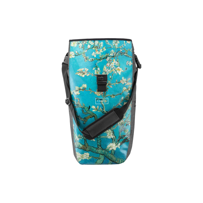 Load image into Gallery viewer, Clarijs fietstas solobag 24l van gogh almond blossom
