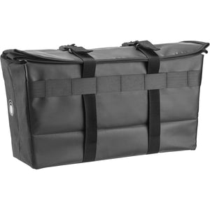 Clarijs - longtail fietstassen set - 58l - zwart - 4 stuks
