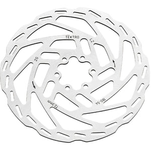 Tektro remschijf tr180-54 180mm 2,3mm 6-gaats zilver