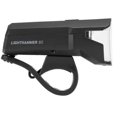 Trelock verlichtingsset lighthammer 80 80lux usb