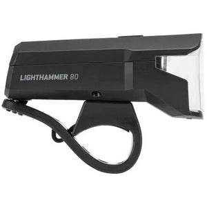Trelock verlichtingsset lighthammer 80 80lux usb