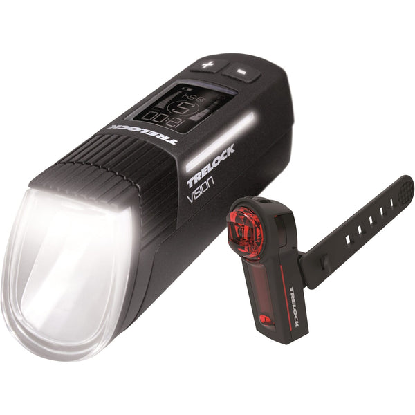 Trelock verlichtings set Vision LS 760 I-GO rem 100 lux