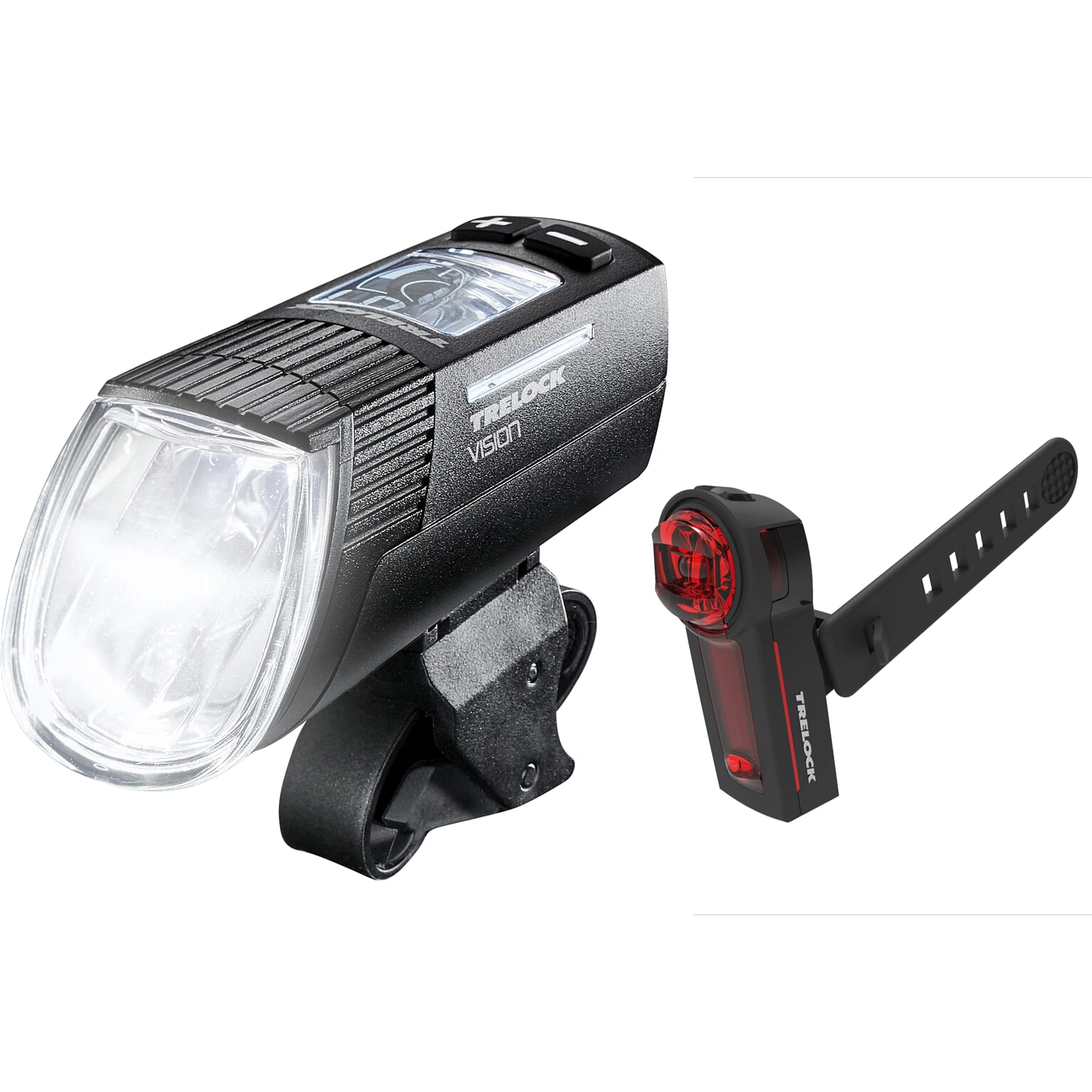 Trelock verlichtings set Vision LS 760 I-GO rem 100 lux