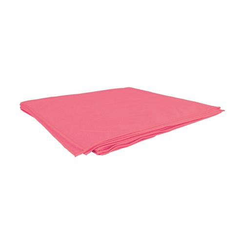 Microvezeldoek roze 40x38cm pak 10st.