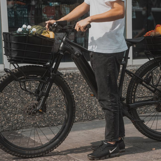 Topeak urban basket dx 22l aluminium bike basket