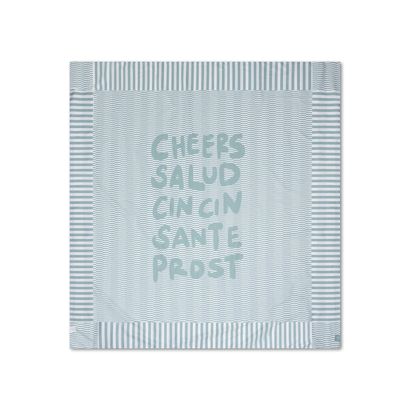 Load image into Gallery viewer, Cheers | groene microvezel handdoek 180 x 180 cm
