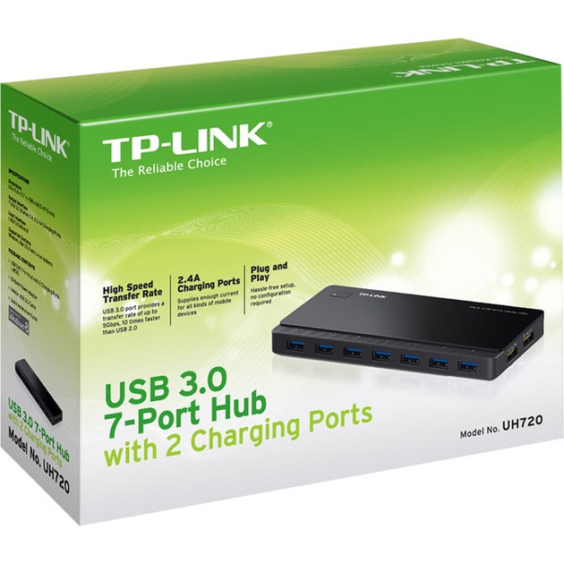 Load image into Gallery viewer, TP-Link UH720 USB 3.0 Hub met 7 aansluitingen
