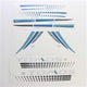 Tomos transfer-set standaard blauw nm