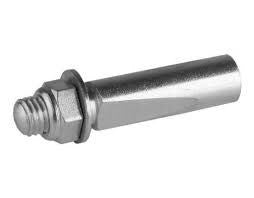 Algi crankspie ø9,5mm - zilver