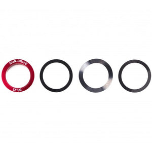 Reduceerset Elvedes - trapas verloop van 24 mm naar 22 mm GXP (4 delig)