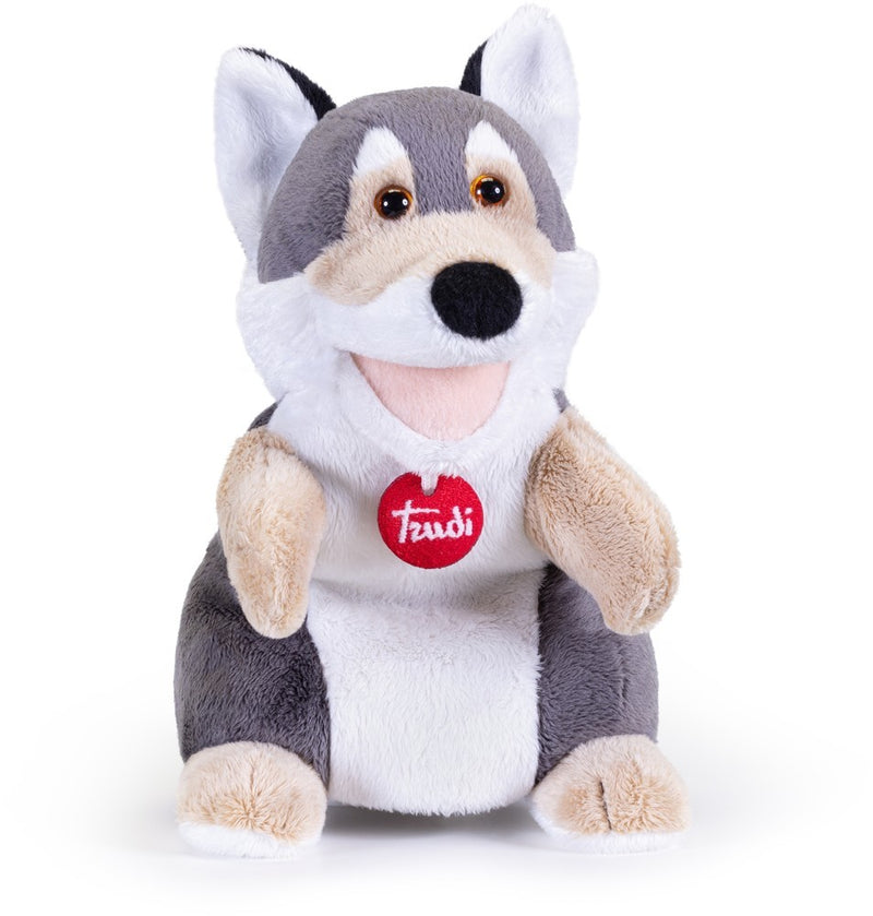 Load image into Gallery viewer, Trudi puppet wolf: 16x25x16 cm (s-29230)
