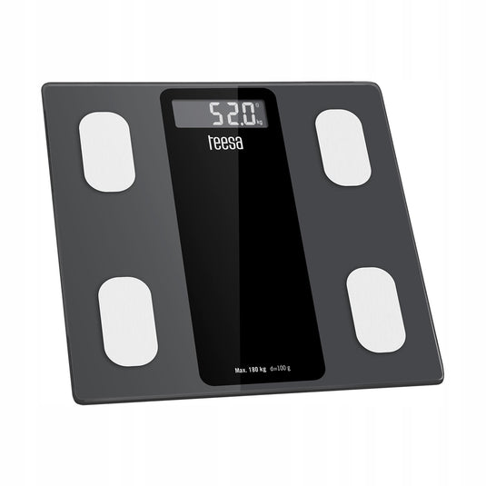 Teesa digitale body analyser weegschaal tot 180kg