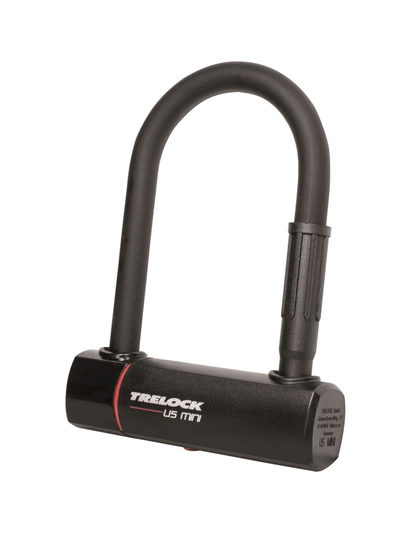 Load image into Gallery viewer, Trelock U5 MINI Beugelslot - 15mm - Zwart
