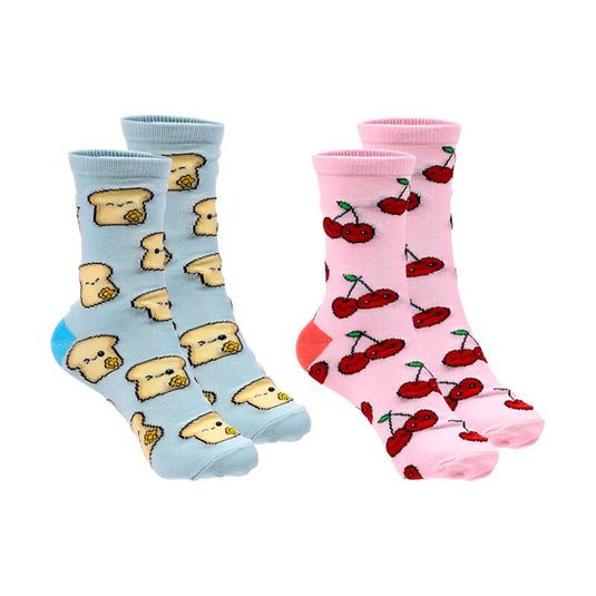 Foodiemals sokken in een tube