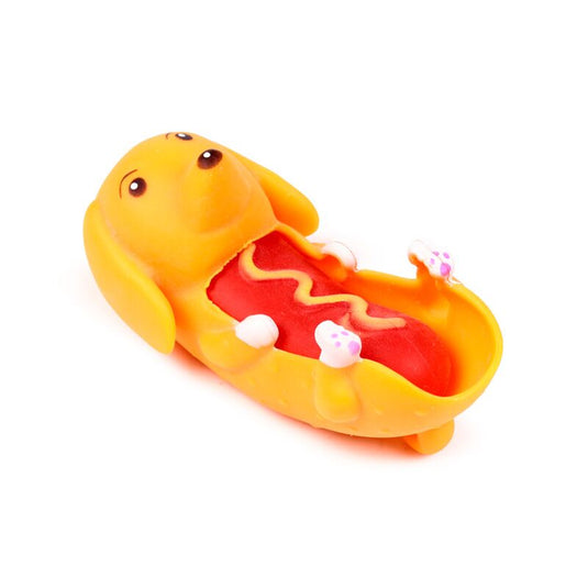 Hot dog worstehond stretch speelgoed