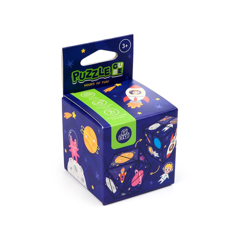 Load image into Gallery viewer, Astronaut souvenir puzzel kubus speelgoed
