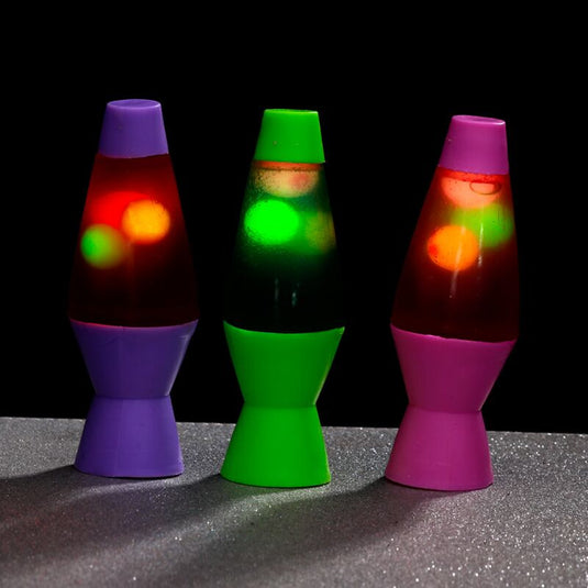 Knijpbaar glow in the dark lava lamp speelgoed