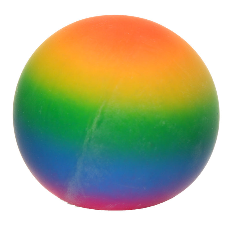 Load image into Gallery viewer, Regenboog knijp speelgoed stress ball 7cm
