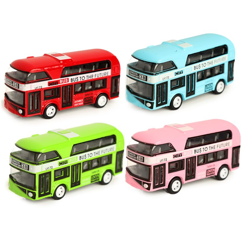 Load image into Gallery viewer, Diecast terugtrek bus
