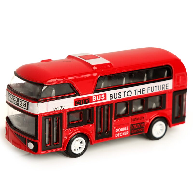 Load image into Gallery viewer, Diecast terugtrek bus
