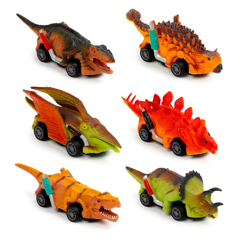 Load image into Gallery viewer, Dinosaurus race actie speelgoed
