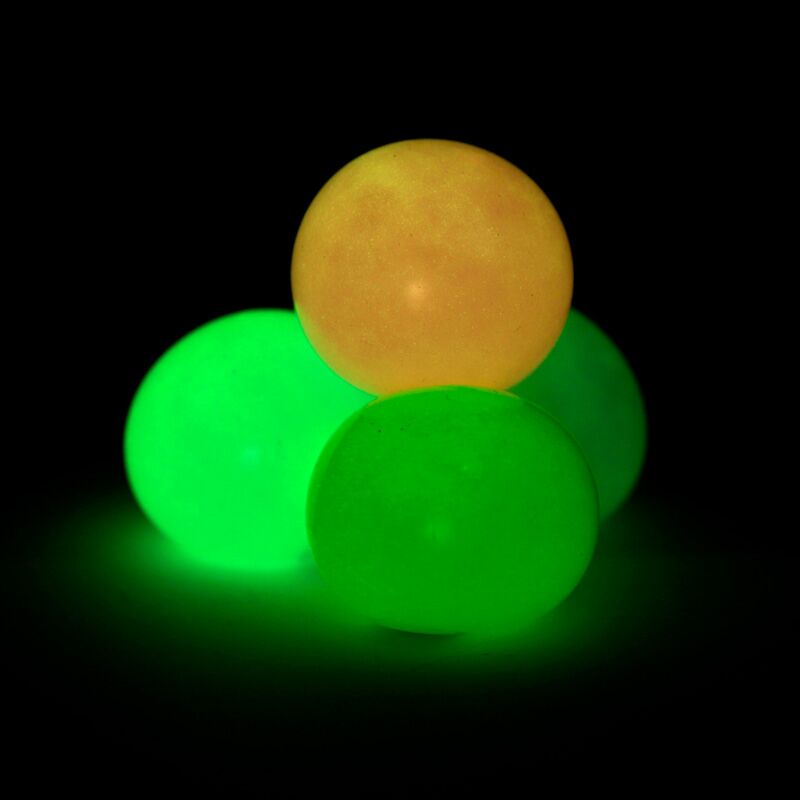 Load image into Gallery viewer, Maltose knijpbaar glow in the dark stress bal
