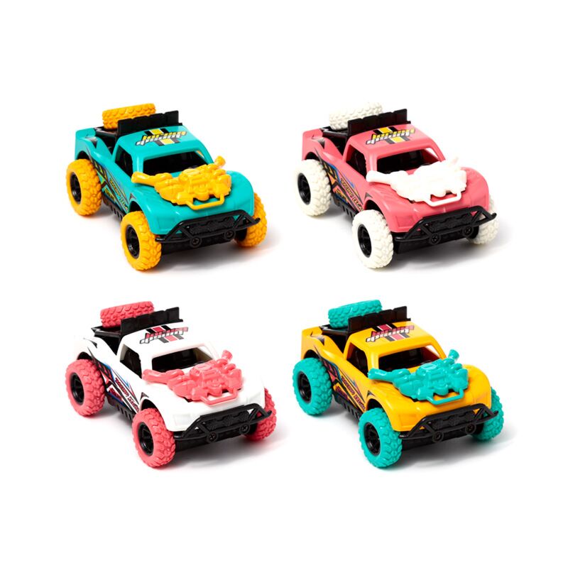 Load image into Gallery viewer, Motor pop stunt auto frictie duw trekl actie speelgoed
