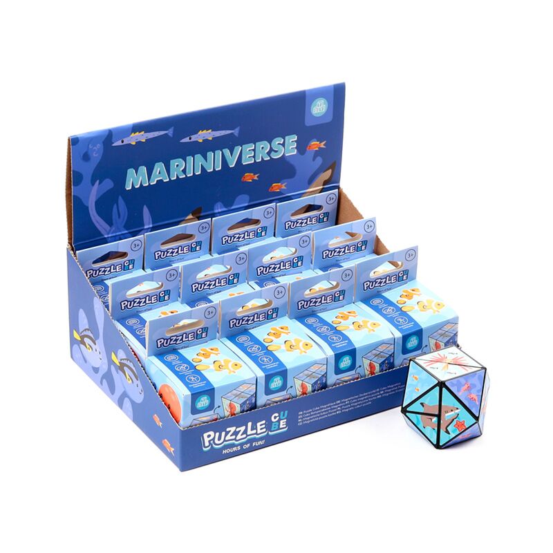 Load image into Gallery viewer, Mariniverse puzzel kubus speelgoed
