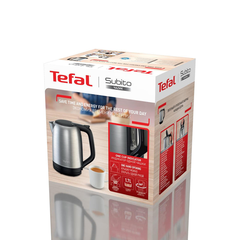 Load image into Gallery viewer, Tefal subito rvs waterkoker 1,7l 2400w
