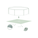 Essence | groen grondzeil zwembad rond 300 cm