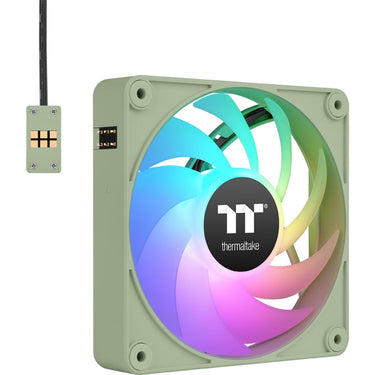Thermaltake ct140 ex argb sync pc cooling fan matcha green (