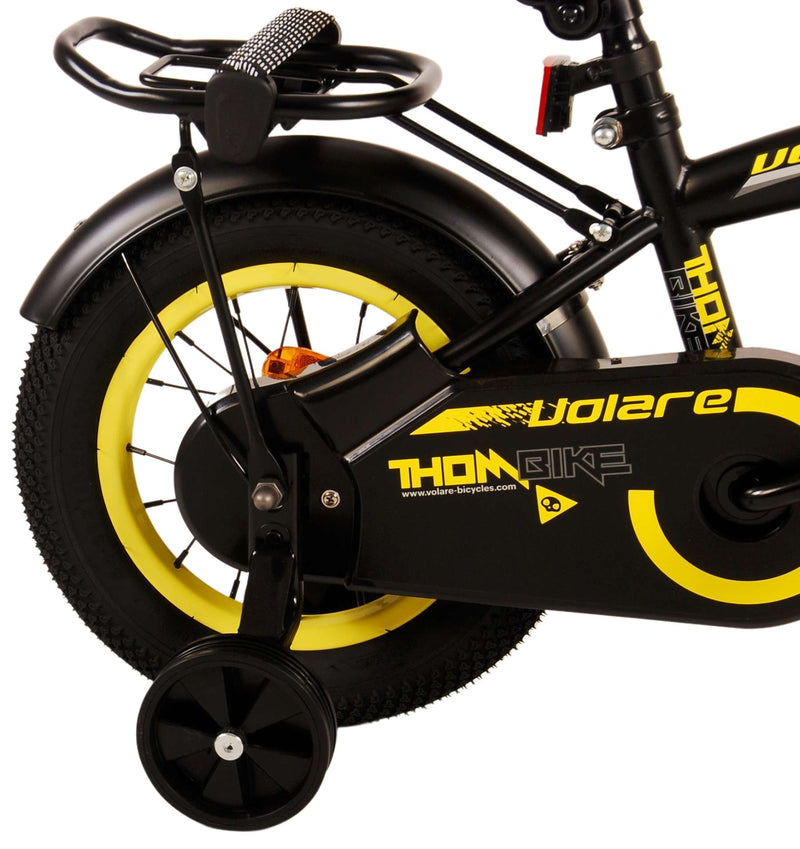 Load image into Gallery viewer, Volare Thombike Kinderfiets - Jongens - 12 inch - Zwart Geel
