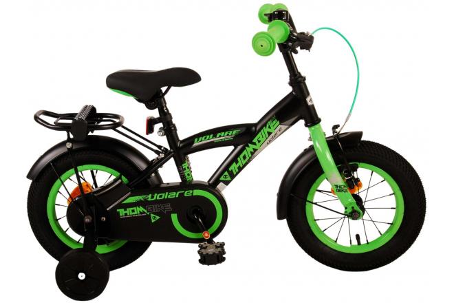 Load image into Gallery viewer, Volare Thombike Kinderfiets - Jongens - 12 inch - Zwart Groen
