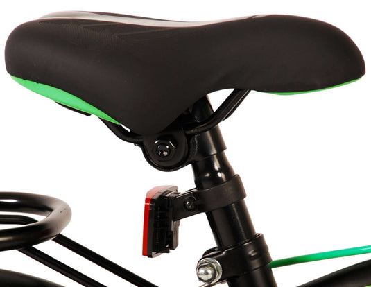 Volare Thombike Kinderfiets Jongens 12 inch Zwart Groen Twee Handremmen