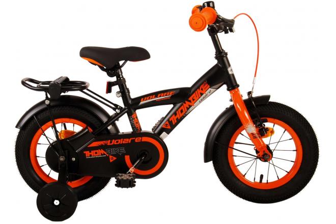 Load image into Gallery viewer, Volare Thombike Kinderfiets - Jongens - 12 inch - Zwart Oranje
