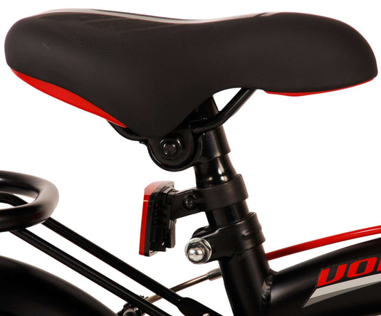 Volare Thombike Kinderfiets Jongens 12 inch Zwart Rood Twee Handremmen
