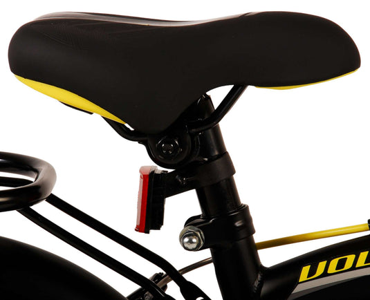 Volare Thombike Kinderfiets Jongens 14 inch Zwart Geel Twee Handremmen