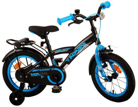 Volare Thombike Kinderfiets - Jongens - 14 inch - Zwart Blauw