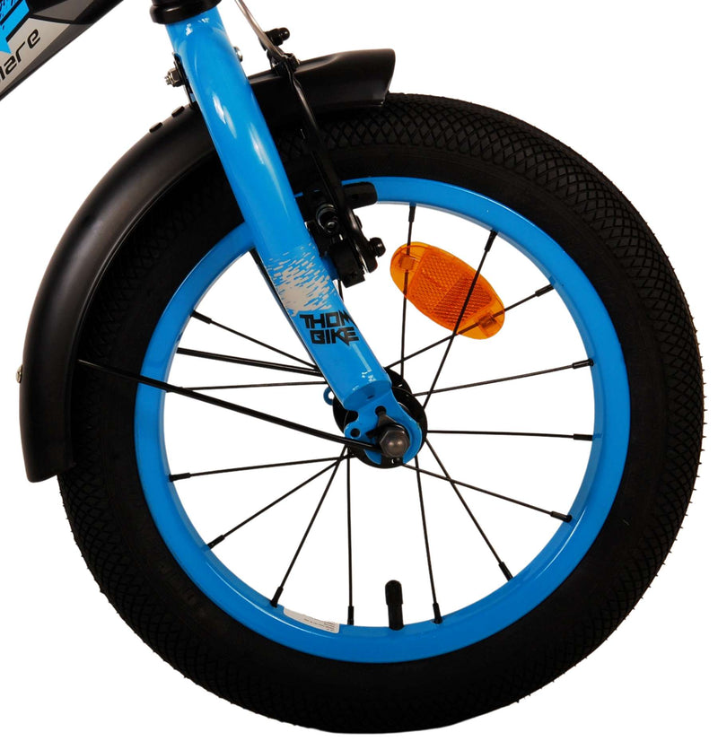 Load image into Gallery viewer, Volare Thombike Kinderfiets - Jongens - 14 inch - Zwart Blauw
