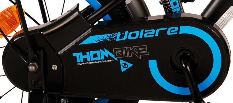 Load image into Gallery viewer, Volare Thombike Kinderfiets - Jongens - 14 inch - Zwart Blauw
